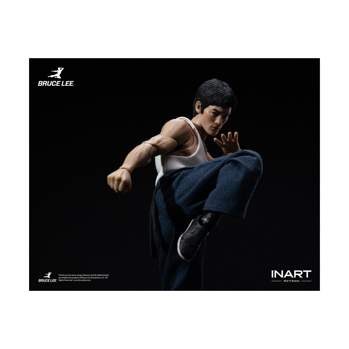 INART - « Bruce Lee » (traje de kung fu) Figura de acción a escala 1/12