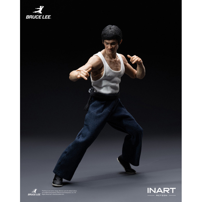 INART - « Bruce Lee » (traje de kung fu) Figura de acción a escala 1/12
