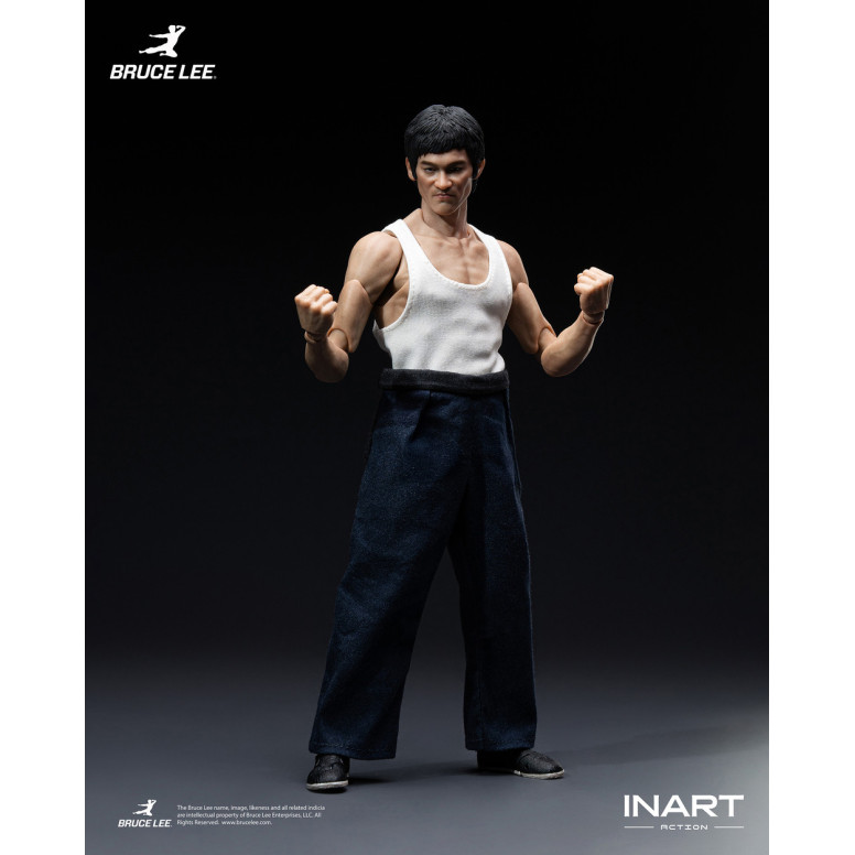INART - « Bruce Lee » (traje de kung fu) Figura de acción a escala 1/12