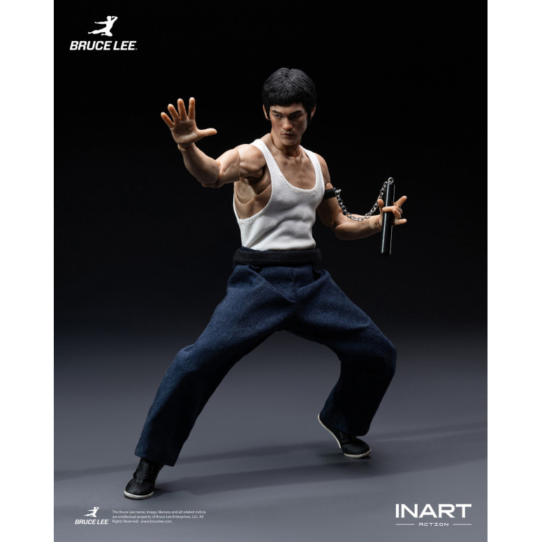 INART - « Bruce Lee » (traje de kung fu) Figura de acción a escala 1/12