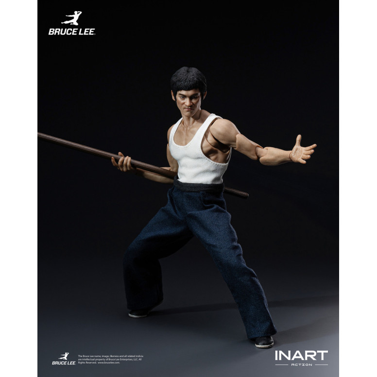 INART - « Bruce Lee » (traje de kung fu) Figura de acción a escala 1/12