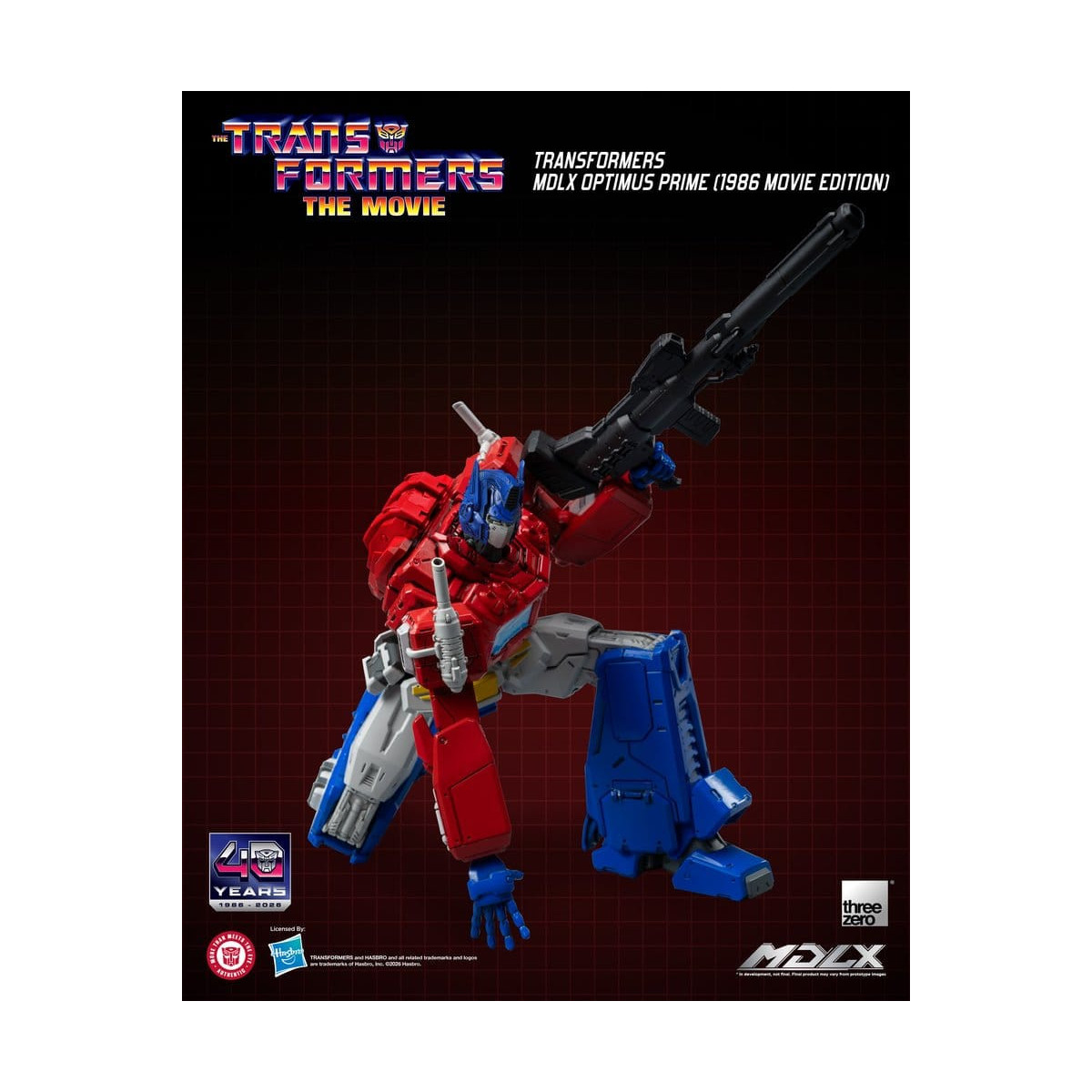 Three Zero - Transformers MDLX OPTIMUS PRIME (Edición de la película de 1986)