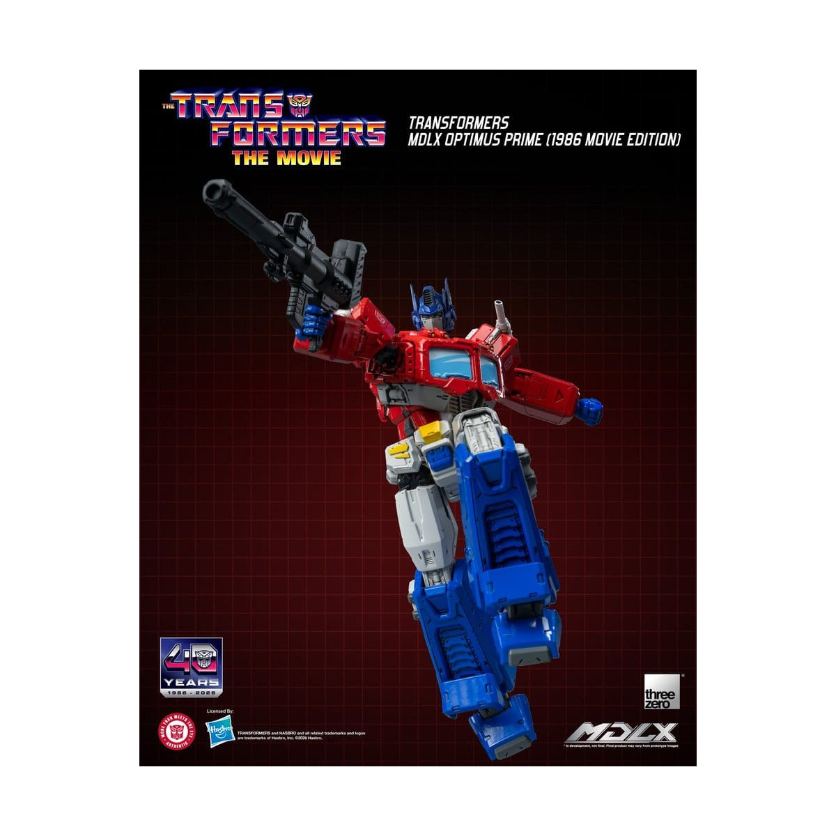 Three Zero - Transformers MDLX OPTIMUS PRIME (Edición de la película de 1986)
