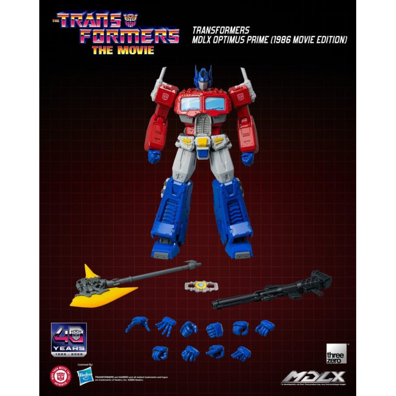 Three Zero - Transformers MDLX OPTIMUS PRIME (Edición de la película de 1986)