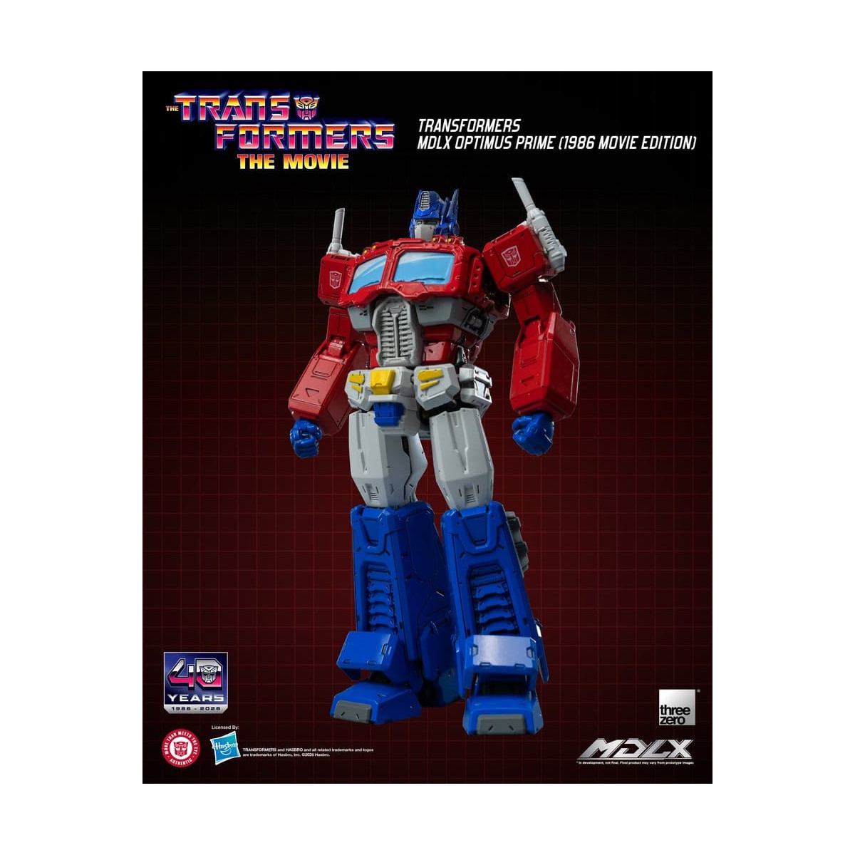 Three Zero - Transformers MDLX OPTIMUS PRIME (Edición de la película de 1986)