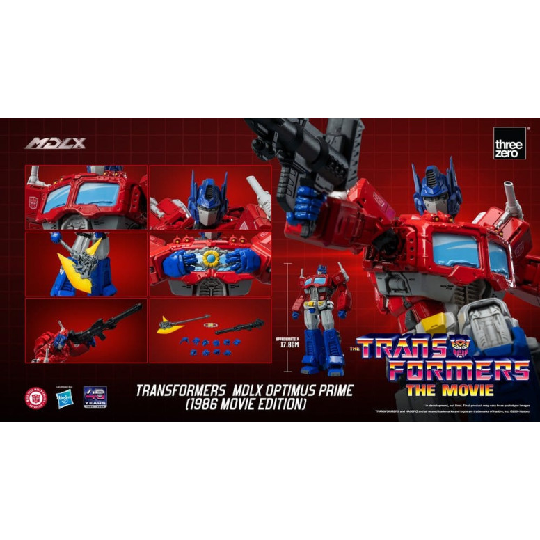 Three Zero - Transformers MDLX OPTIMUS PRIME (Edición de la película de 1986)
