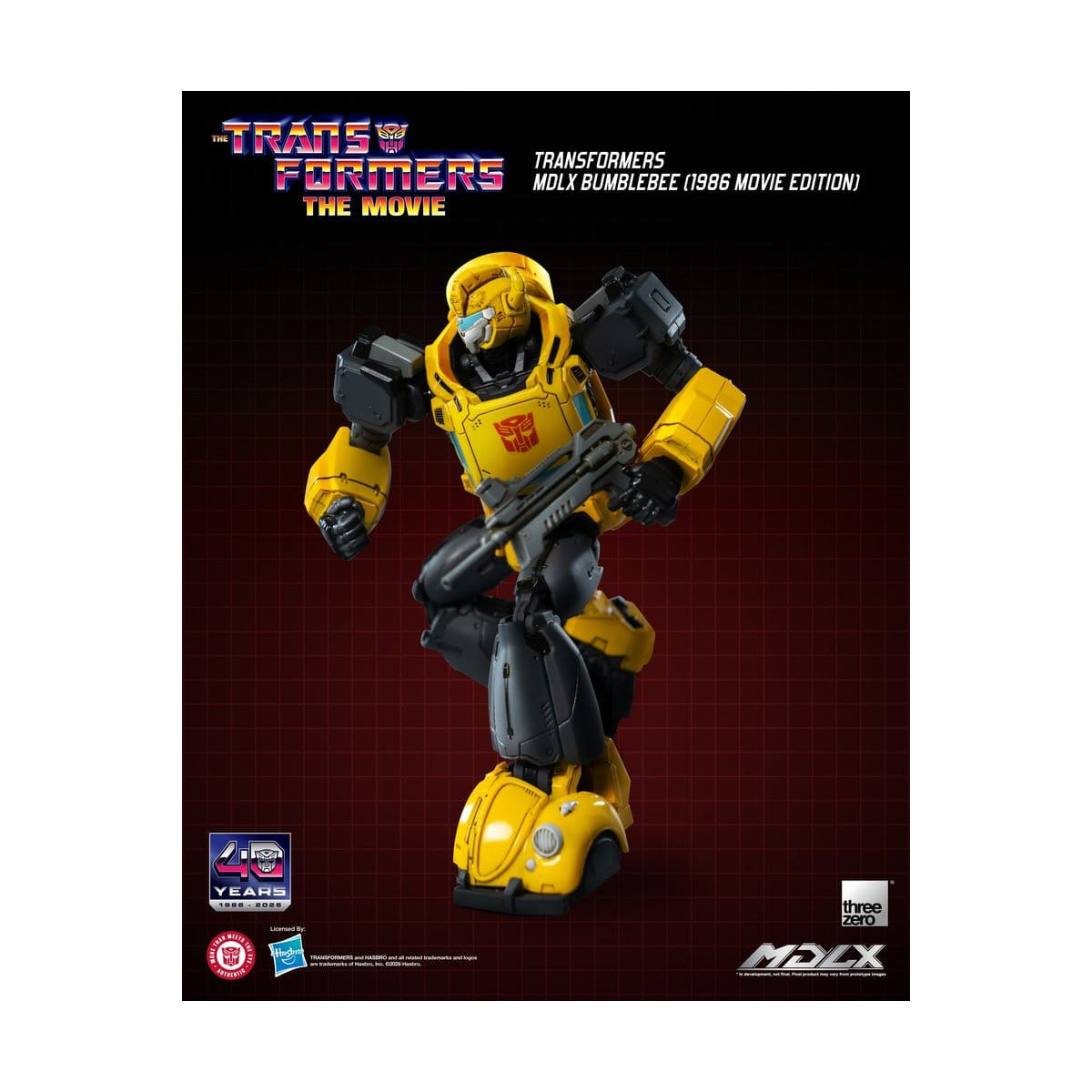 Three Zero - Transformers MDLX BUMBLEBEE (Edición de la película de 1986)