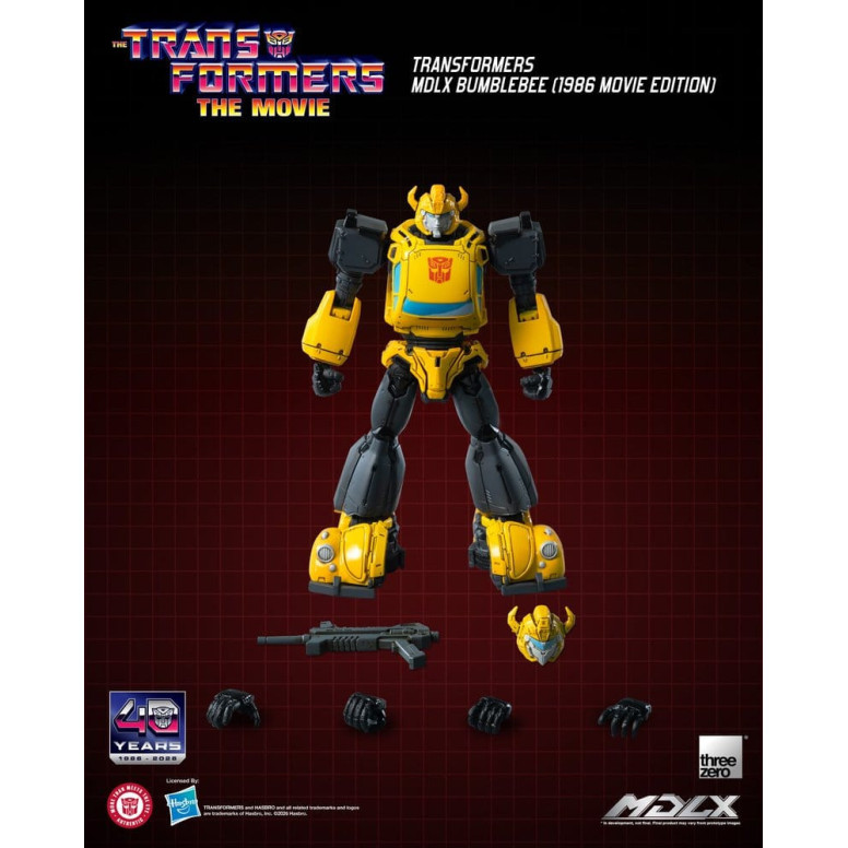 Three Zero - Transformers MDLX BUMBLEBEE (Edición de la película de 1986)