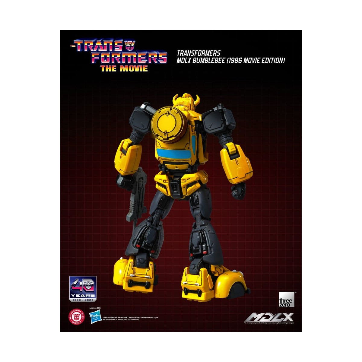 Three Zero - Transformers MDLX BUMBLEBEE (Edición de la película de 1986)