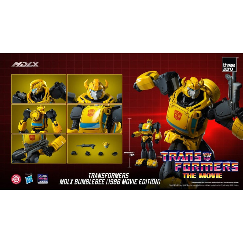 Three Zero - Transformers MDLX BUMBLEBEE (Edición de la película de 1986)