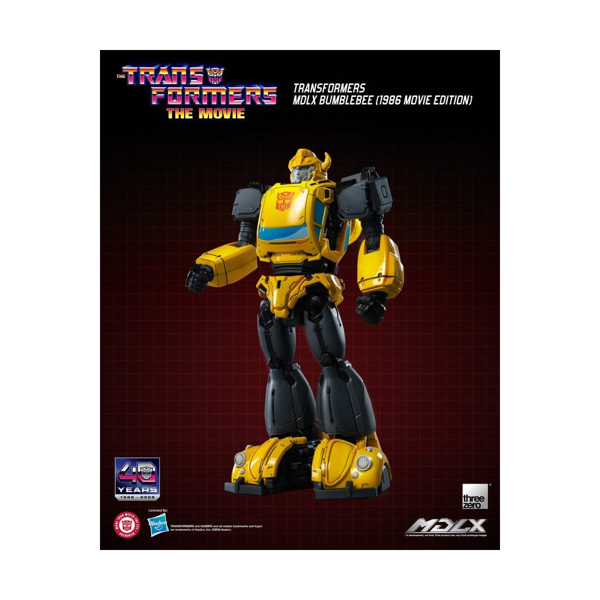 Three Zero - Transformers MDLX BUMBLEBEE (Edición de la película de 1986)