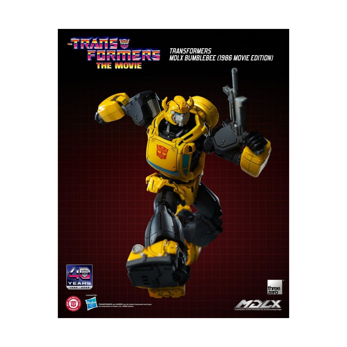 Three Zero - Transformers MDLX BUMBLEBEE (Edición de la película de 1986)