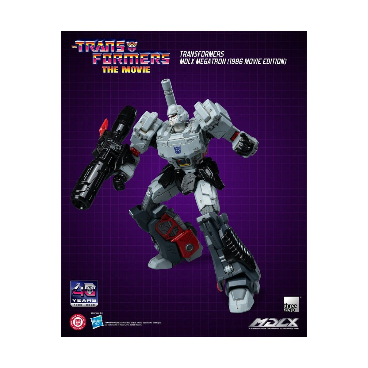 Three Zero - Transformers MDLX MEGATRON (Edición de la película de 1986)