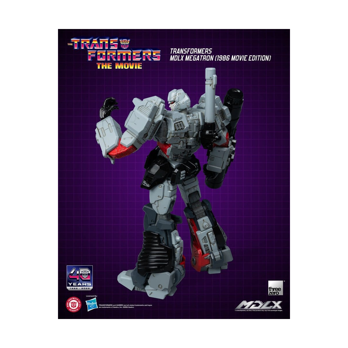 Three Zero - Transformers MDLX MEGATRON (Edición de la película de 1986)