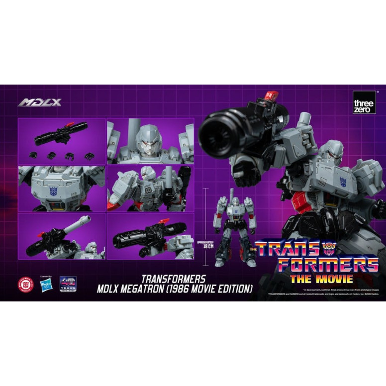 Three Zero - Transformers MDLX MEGATRON (Edición de la película de 1986)