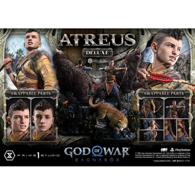 Prime 1 Studio - God of War: Ragnarok - Atreus DX Bonus Version - Real Elite Masterline Series 1/3