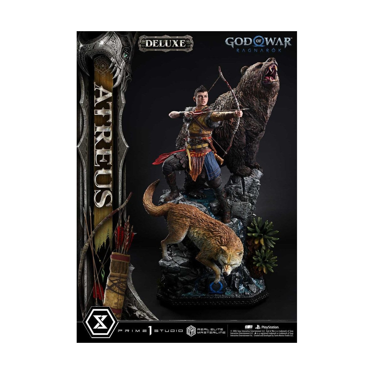 Prime 1 Studio - God of War: Ragnarok - Atreus DX Bonus Version - Real Elite Masterline Series 1/3
