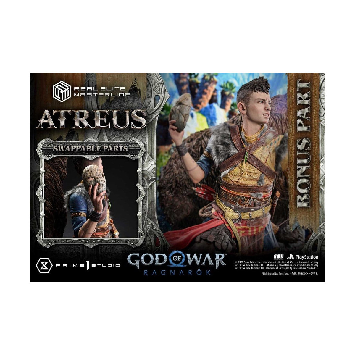 Prime 1 Studio - God of War: Ragnarok - Atreus DX Bonus Version - Real Elite Masterline Series 1/3