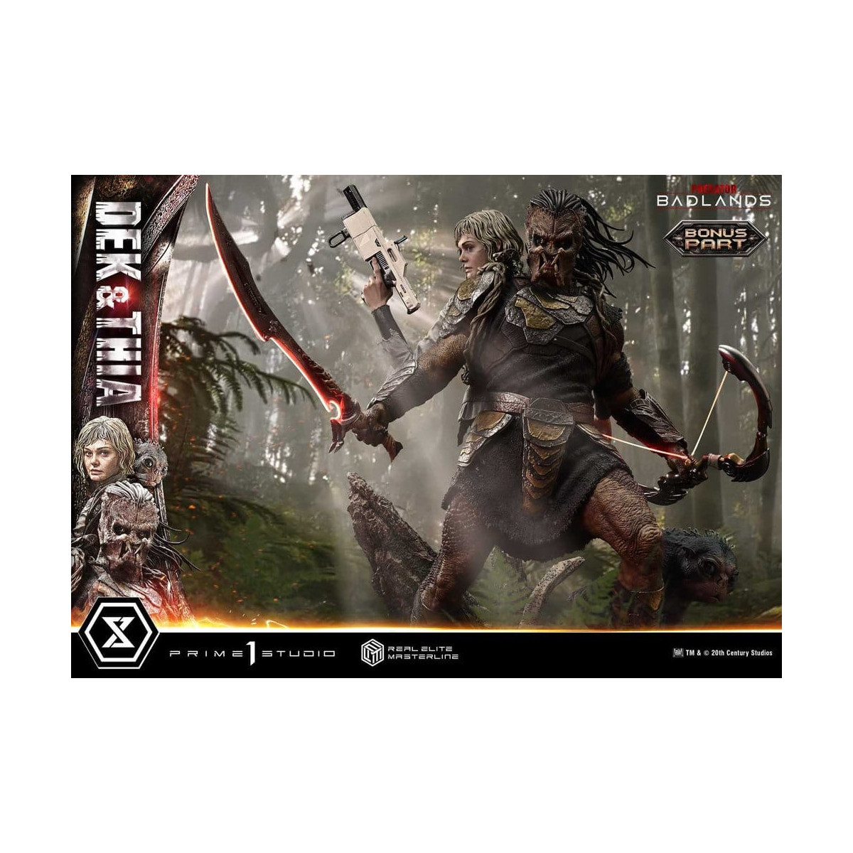 Prime 1 Studio - Badlands Dek & Thia DX, versión especial - Real Elite Masterline Series 1/3