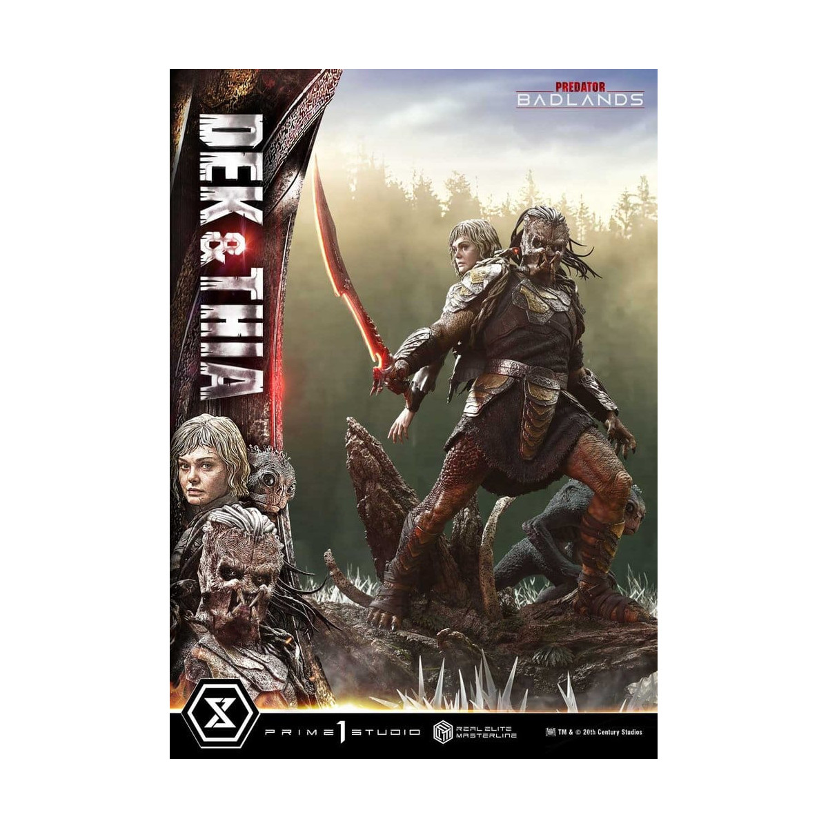 Prime 1 Studio - Badlands Dek & Thia DX, versión especial - Real Elite Masterline Series 1/3