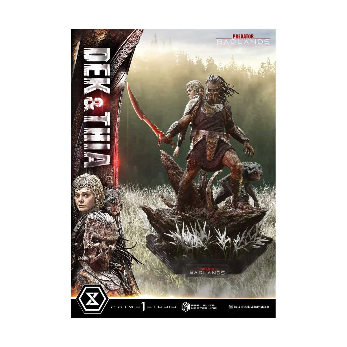 Prime 1 Studio - Badlands Dek & Thia DX, versión especial - Real Elite Masterline Series 1/3