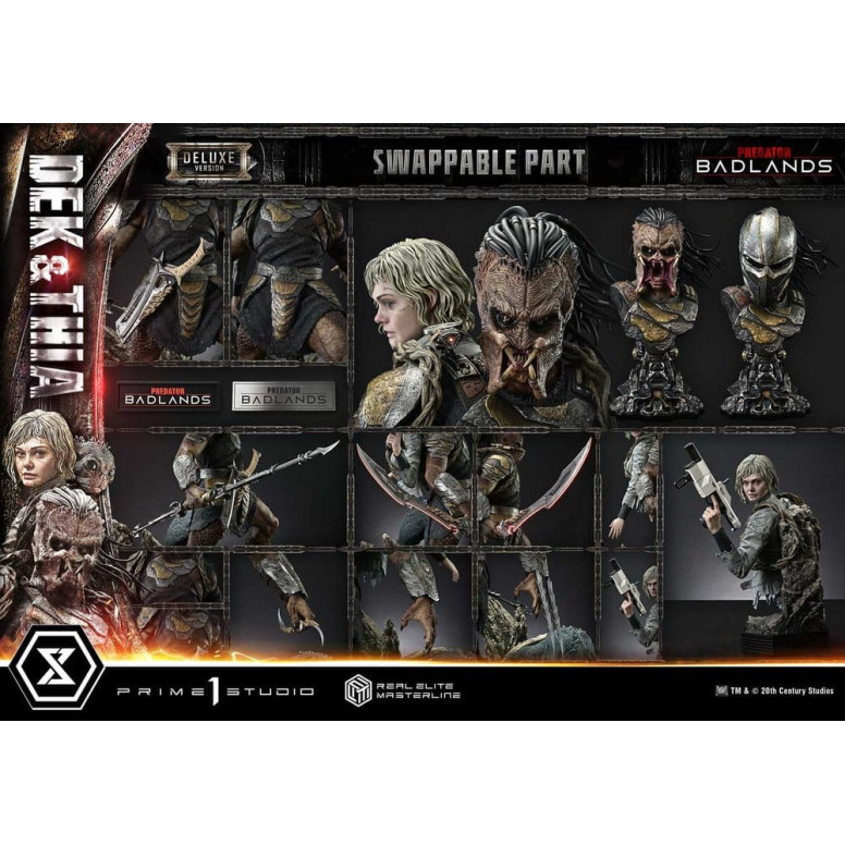 Prime 1 Studio - Badlands Dek & Thia DX, versión especial - Real Elite Masterline Series 1/3