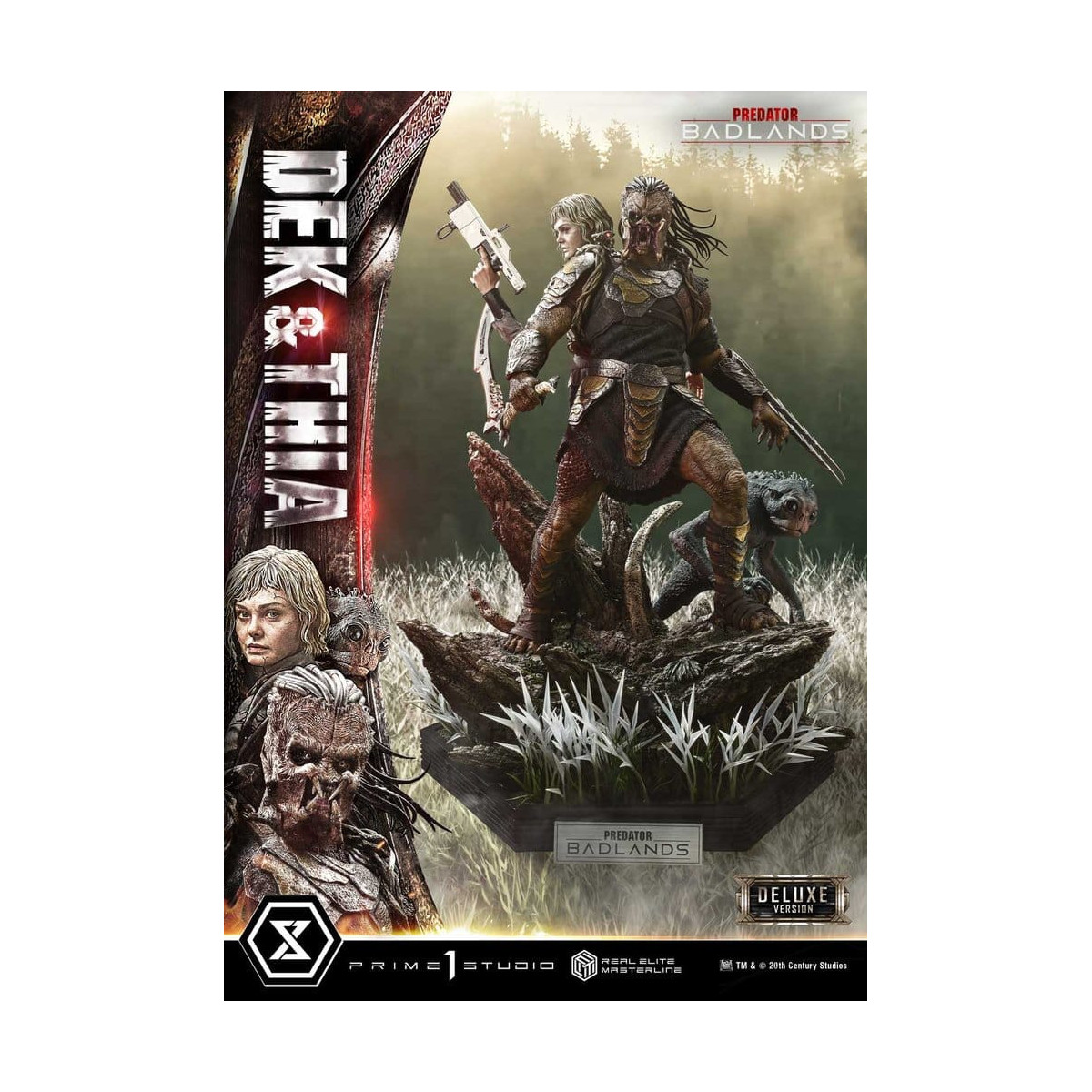 Prime 1 Studio - Badlands Dek & Thia DX, versión especial - Real Elite Masterline Series 1/3