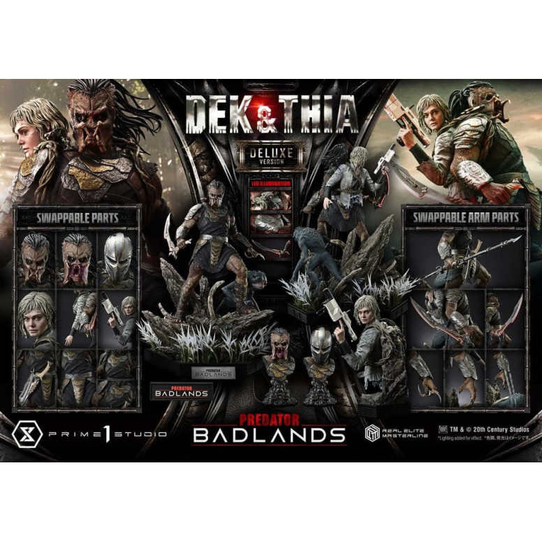 Prime 1 Studio - Badlands Dek & Thia DX, versión especial - Real Elite Masterline Series 1/3