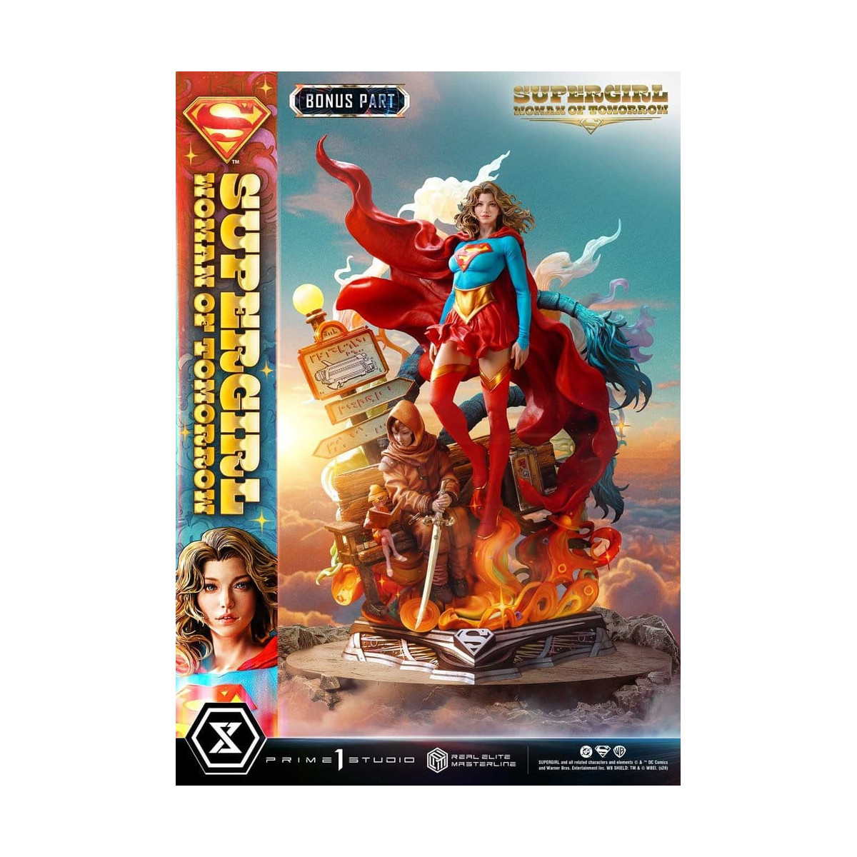 Prime 1 Studio - DC Comics - Supergirl, la mujer del mañana (versión especial) - Real Elite Masterline, serie 1/4