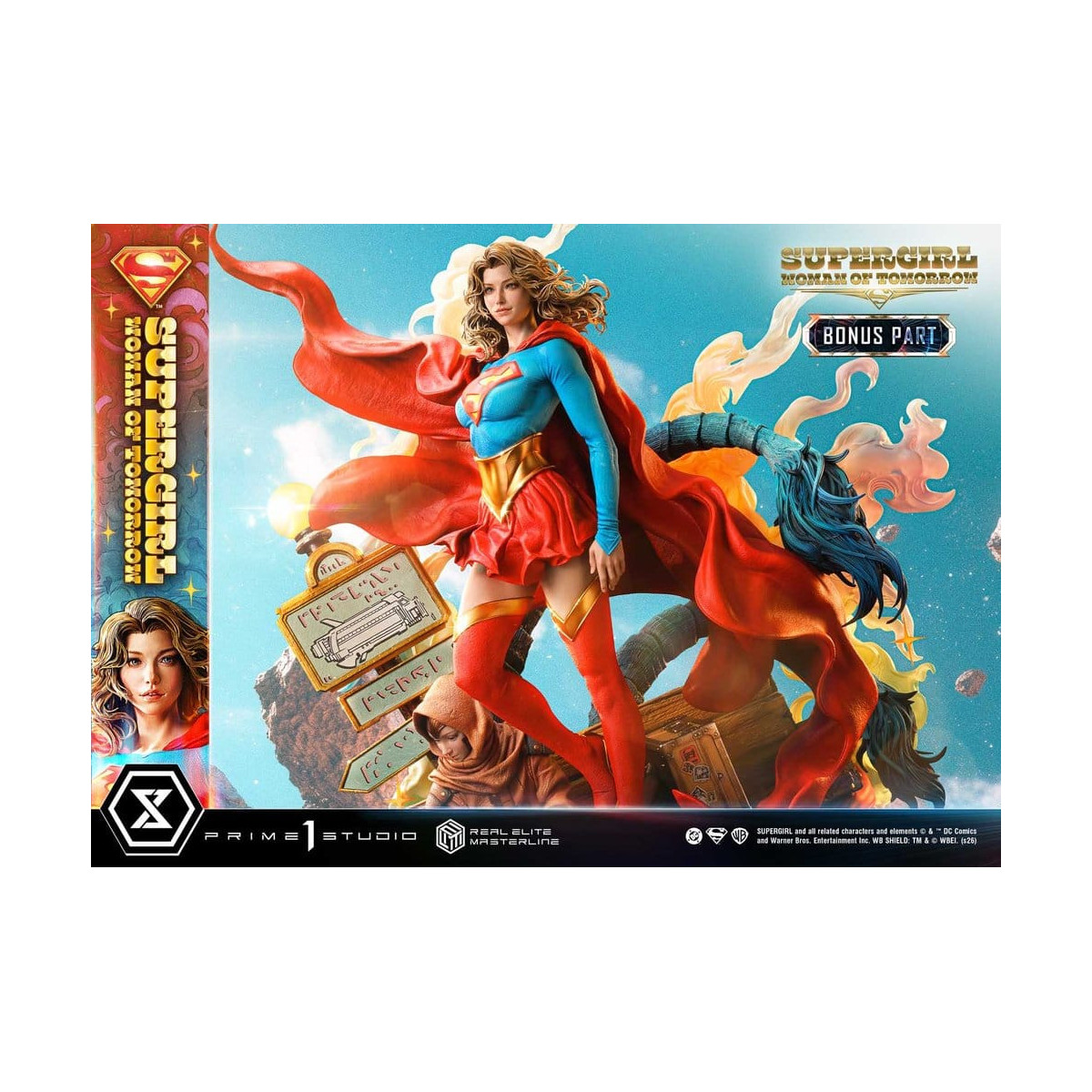 Prime 1 Studio - DC Comics - Supergirl, la mujer del mañana (versión especial) - Real Elite Masterline, serie 1/4