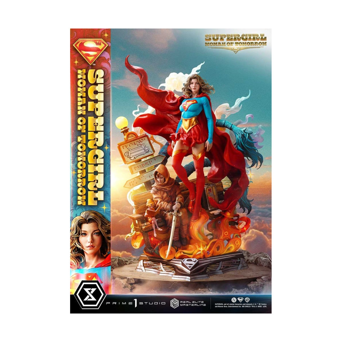 Prime 1 Studio - DC Comics - Supergirl, la mujer del mañana (versión especial) - Real Elite Masterline, serie 1/4