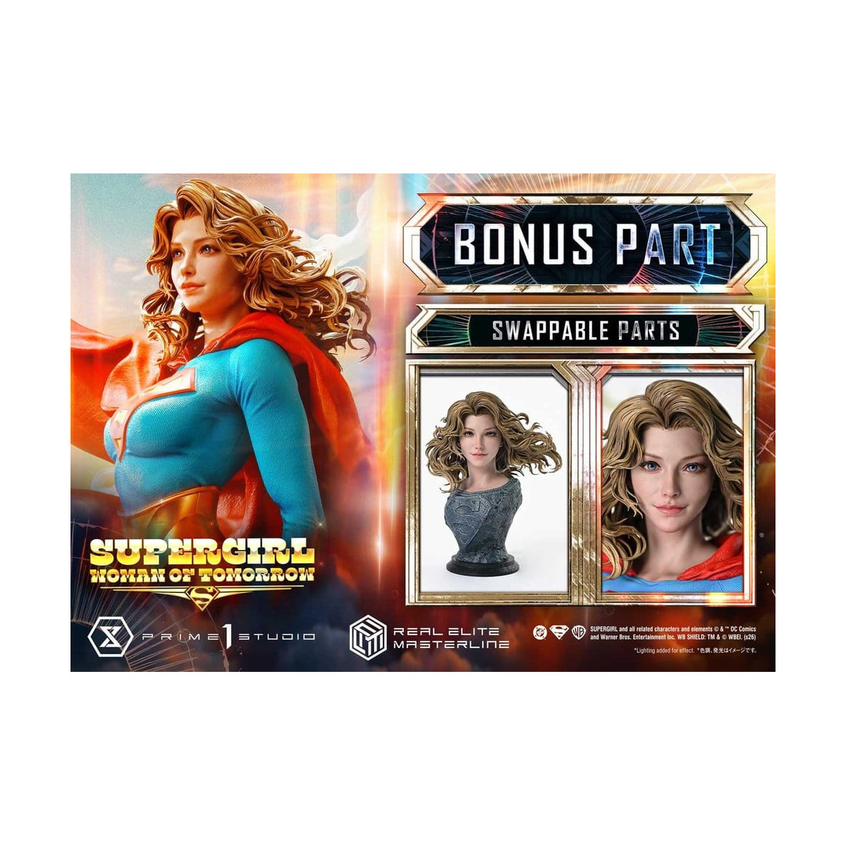 Prime 1 Studio - DC Comics - Supergirl, la mujer del mañana (versión especial) - Real Elite Masterline, serie 1/4