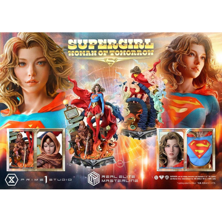 Prime 1 Studio - DC Comics - Supergirl, la mujer del mañana (versión especial) - Real Elite Masterline, serie 1/4