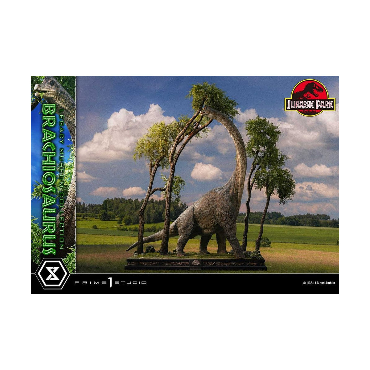 Prime 1 Studio - Jurassic Park - Colección del Brachiosaurus del Legacy Museum 1/15