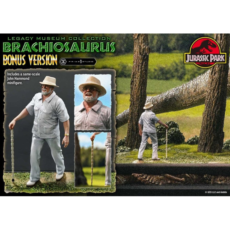 Prime 1 Studio - Jurassic Park - Colección del Brachiosaurus del Legacy Museum 1/15