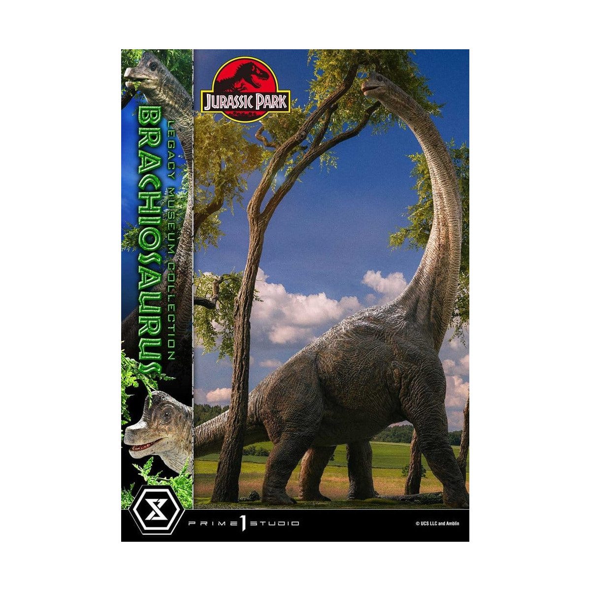 Prime 1 Studio - Jurassic Park - Colección del Brachiosaurus del Legacy Museum 1/15