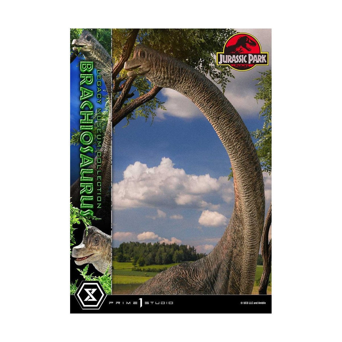 Prime 1 Studio - Jurassic Park - Colección del Brachiosaurus del Legacy Museum 1/15