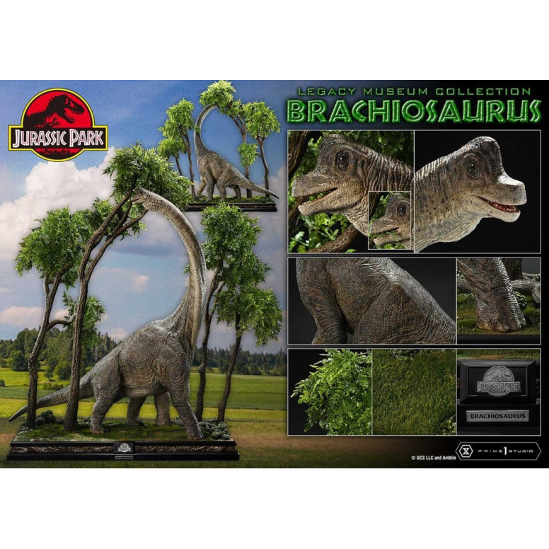 Prime 1 Studio - Jurassic Park - Colección del Brachiosaurus del Legacy Museum 1/15