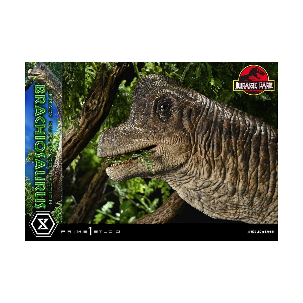 Prime 1 Studio - Jurassic Park - Colección del Brachiosaurus del Legacy Museum 1/15
