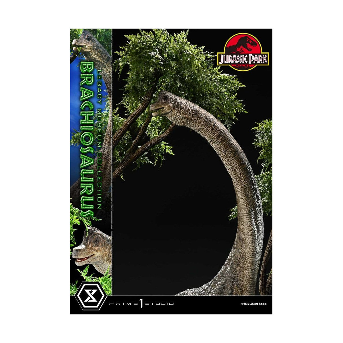 Prime 1 Studio - Jurassic Park - Colección del Brachiosaurus del Legacy Museum 1/15