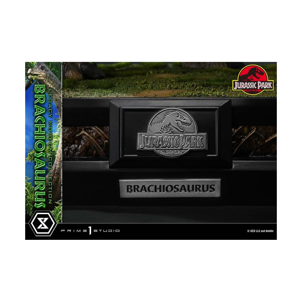 Prime 1 Studio - Jurassic Park - Colección del Brachiosaurus del Legacy Museum 1/15