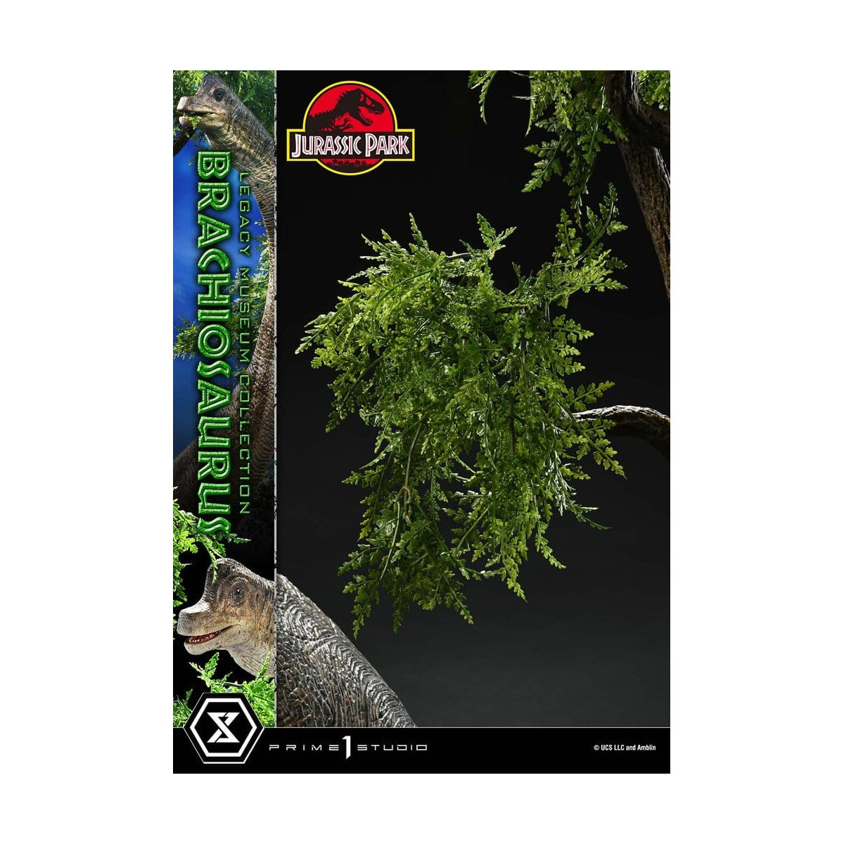 Prime 1 Studio - Jurassic Park - Colección del Brachiosaurus del Legacy Museum 1/15