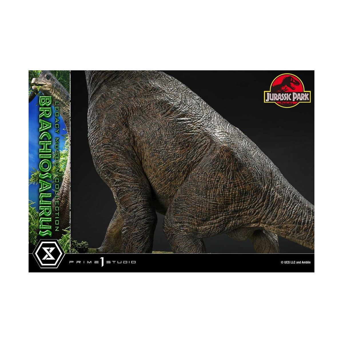 Prime 1 Studio - Jurassic Park - Colección del Brachiosaurus del Legacy Museum 1/15