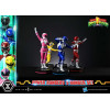 Prime 1 Studio - Mighty Morphin Power Rangers, Premium Masterline, juego de 5 figuras a escala 1/4, versión Deluxe
