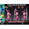 Prime 1 Studio - Mighty Morphin Power Rangers, Premium Masterline, juego de 5 figuras a escala 1/4, versión Deluxe