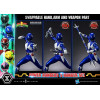 Prime 1 Studio - Mighty Morphin Power Rangers, Premium Masterline, juego de 5 figuras a escala 1/4, versión Deluxe