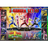 Prime 1 Studio - Mighty Morphin Power Rangers, Premium Masterline, juego de 5 figuras a escala 1/4, versión Deluxe