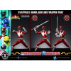 Prime 1 Studio - Mighty Morphin Power Rangers, Premium Masterline, juego de 5 figuras a escala 1/4, versión Deluxe