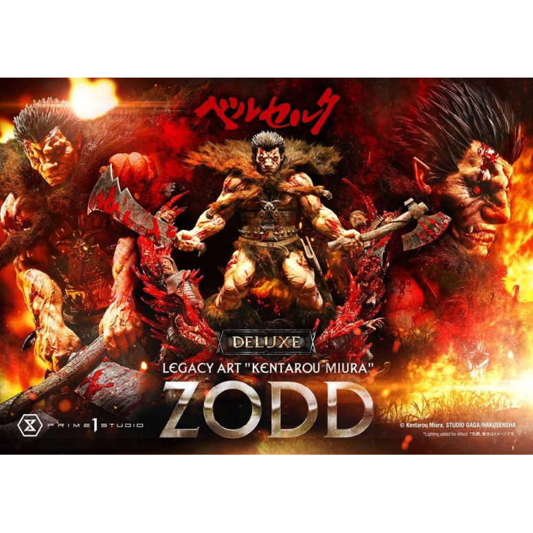 Prime 1 Studio Berserk - Estatua de Kentaro Miura «Legacy Art Berserker ZODD DX Bonus Version» a escala 1/4
