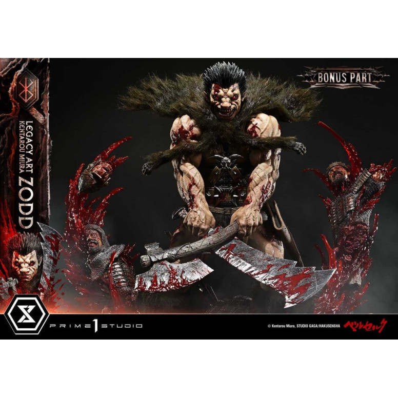 Prime 1 Studio Berserk - Estatua de Kentaro Miura «Legacy Art Berserker ZODD DX Bonus Version» a escala 1/4
